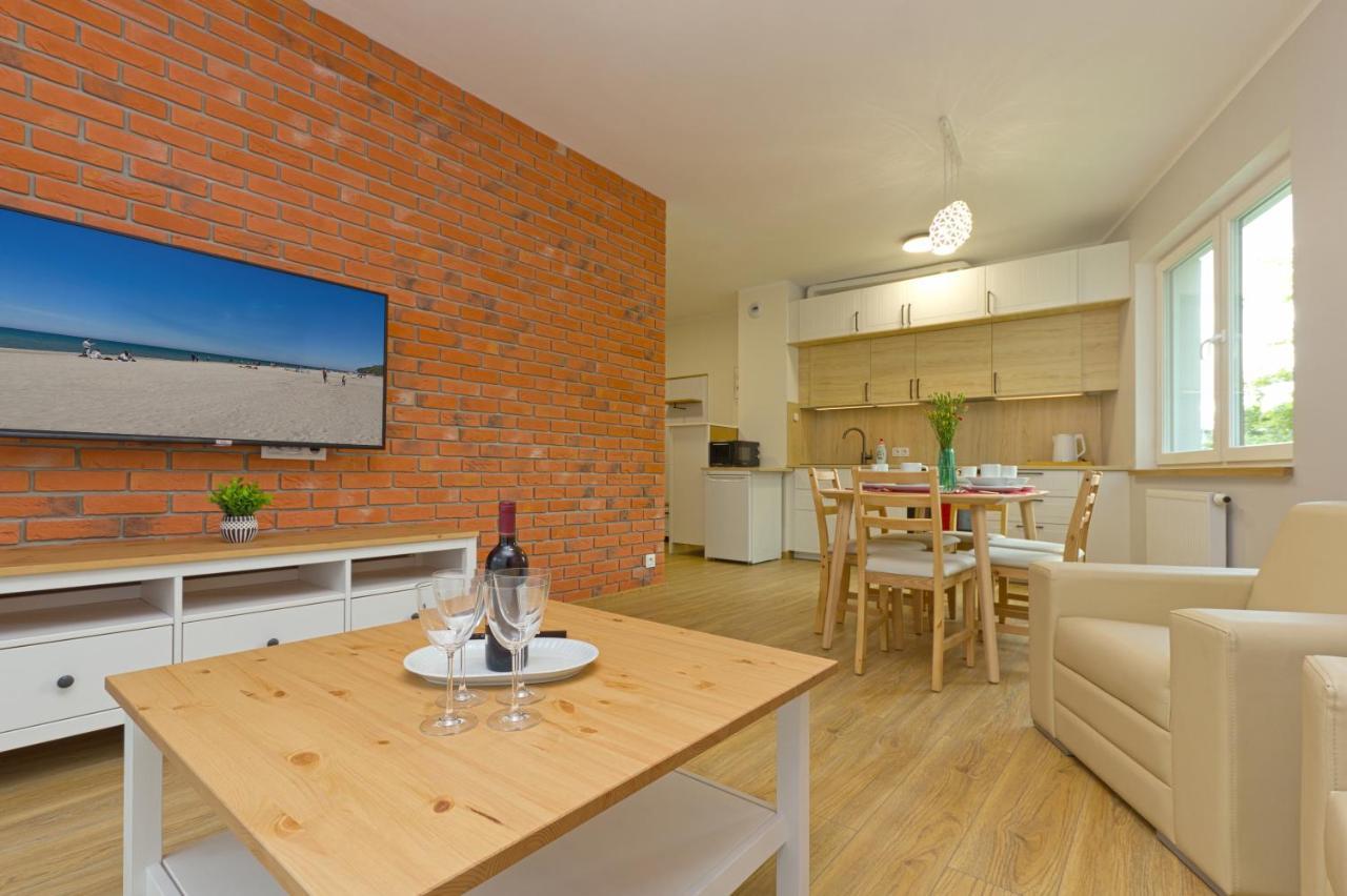 شقة Apartament Brzegiem Morza 56M2 - Sloneczna Dolina Jastrzębia Góra المظهر الخارجي الصورة