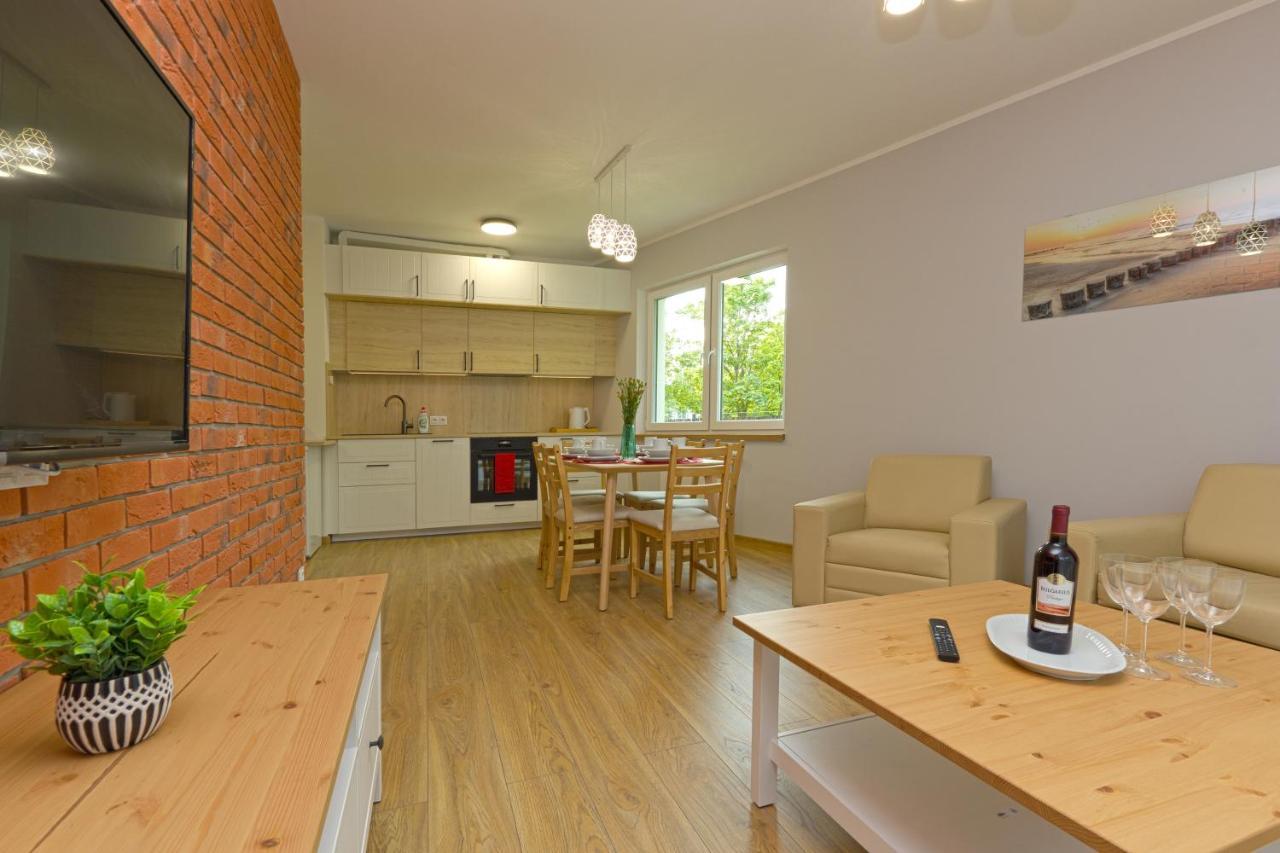 شقة Apartament Brzegiem Morza 56M2 - Sloneczna Dolina Jastrzębia Góra المظهر الخارجي الصورة