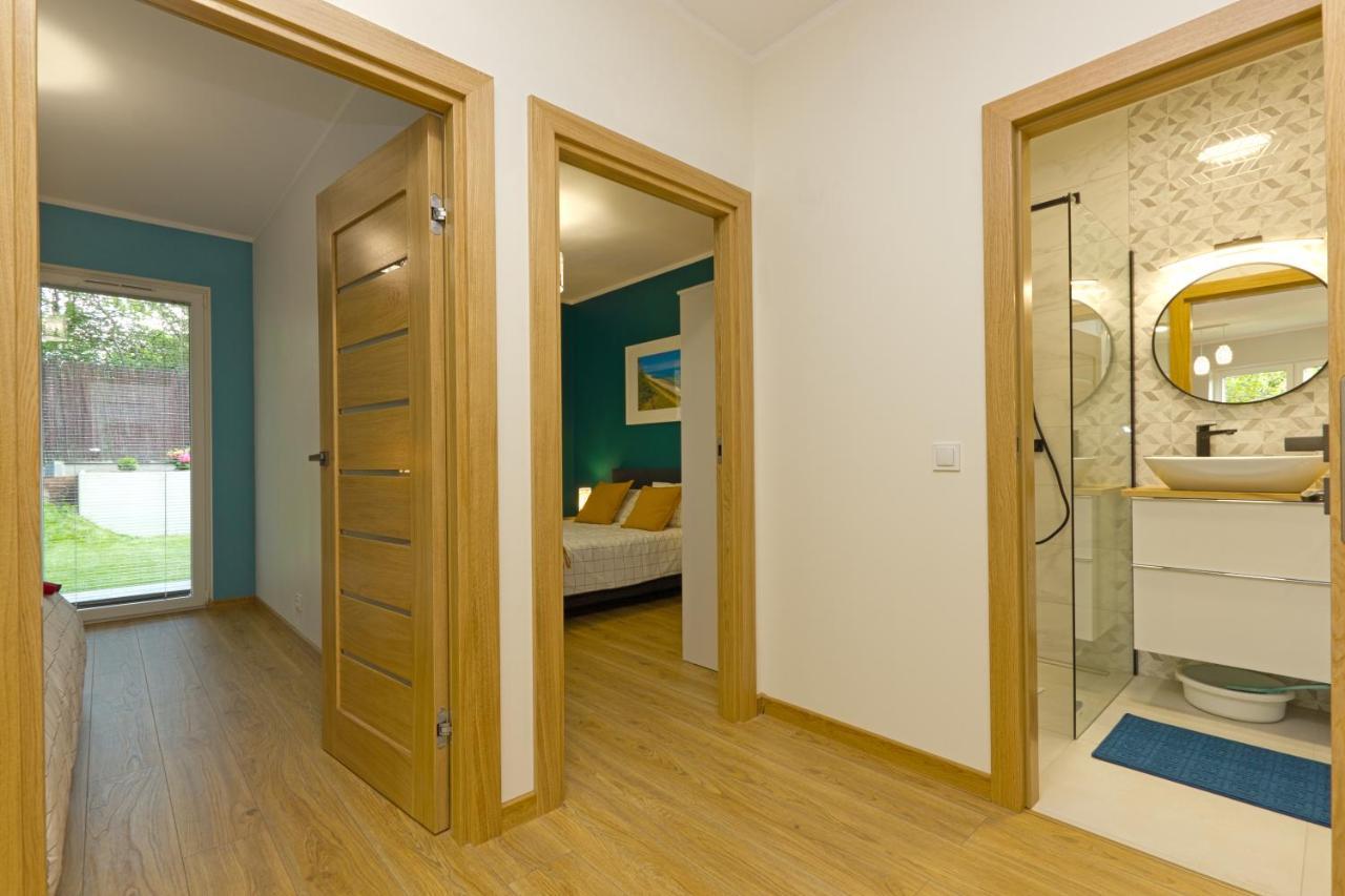 شقة Apartament Brzegiem Morza 56M2 - Sloneczna Dolina Jastrzębia Góra المظهر الخارجي الصورة